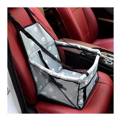 High Quality Pet Dog Car Booster Seat Pet Mesh Puppy Safety Belt Stable Foldable Travel Pet Dog Car Seat Booster Basket